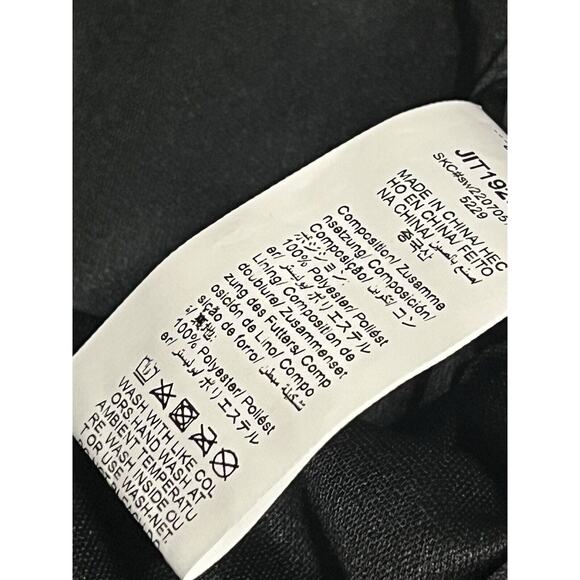 NWT High Waist Sequin Shorts Green Blue Sz L - Picture 4 of 5